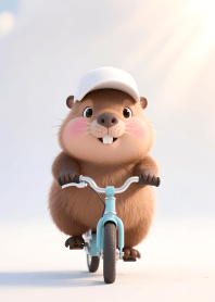 Capybara is cheerful and cute. 3 JP