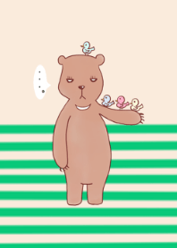 Bear & birds