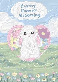 Bunny flower blooming (purple ver.)