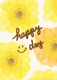 Watercolor yellow flora * smile10