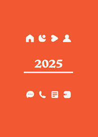 Simplicity in 2025(sunset orange)