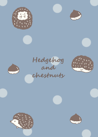 Hedgehog and chestnut *smoky blue* 2