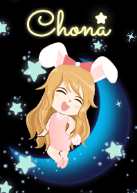 Chona - Bunny girl on Blue Moon
