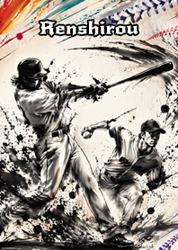 Dynamic Sumi-e Baseball: Renshirou