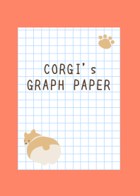 CORGI's GRAPH PAPER-APRICOT COLORj