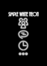 Simple White Neon