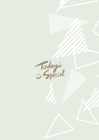 Stylish triangle white16 from Japan