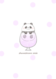 Panda and Soda* -Grape-