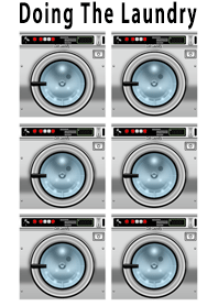 "Doing The Laundry”（洗濯しよう！）