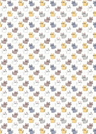 Cats Seamless Pattern