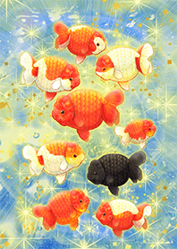 金運を上げる「らんちゅう金魚風水」 - LINE 着せかえ | LINE STORE