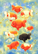 金運を上げる「らんちゅう金魚風水」 - LINE 着せかえ | LINE STORE