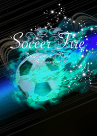 Soccer Fire blue