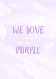 We love Purple