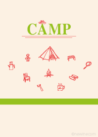 CAMP apple red