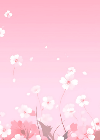 柔美的粉色花#5