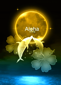 幸運を呼び込む金青*ハワイ*ALOHA+280