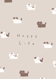 .貓.　beige
