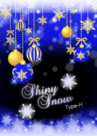シャイニースノー☆☆Type-H 青+雪