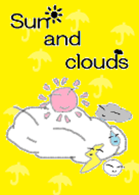 Weather forecast for Sun and clouds