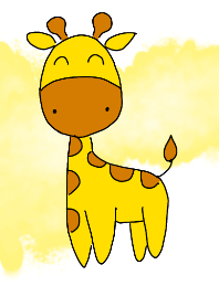 Minimal giraffe theme