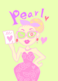 パールさんの、大人かわいいLINE着せかえ