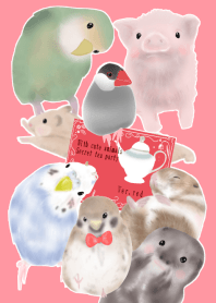 With cute animal tea party Ver.red