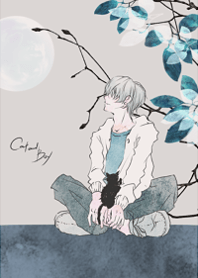 黒猫と男子の見る景色・ブルーリーフ