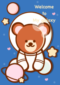 Cute pastel bear galaxy 23