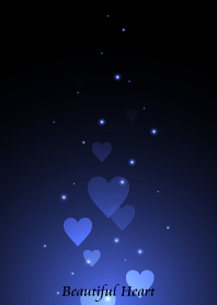 - Beautiful Blue Planet Heart -