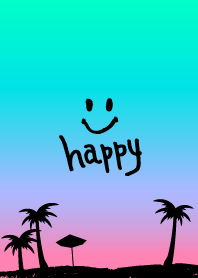 アロハ！青色-スマイル17-