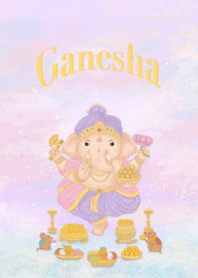 Ganesha by minimon purple