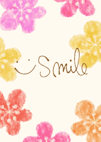 Watercolor flower * smile30