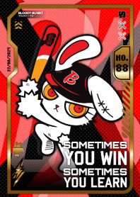 BLOODY BUNNY : SPORT CARD