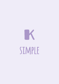 Initial-K *Purple*