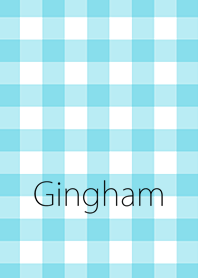 Gingham (Blue) by Pretty Poodle