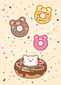 Bear Donut (style1) 2023 LET'S DRAW