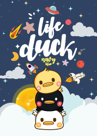 Duck Life Galaxy Navy Blue