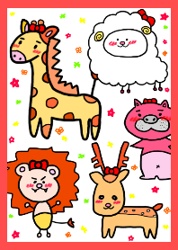 絵がヘタな人が描いたシンプルな動物たち5