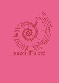 musicalscore rose Red