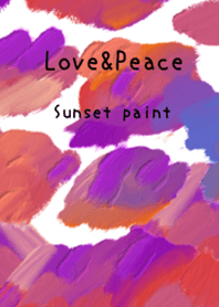 油畫藝術【sunset paint 17】