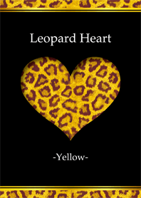 Leopard Heart -Yellow-