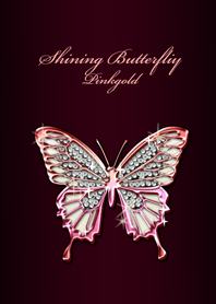 Shining Butterfliy Pinkgold