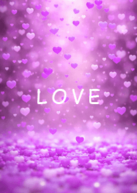 Romance UP|LOVE Sparkle Heart Purple#3