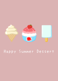 Happy Summer Dessertj-DUSTY PINK
