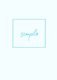 simple cursive /skyblue