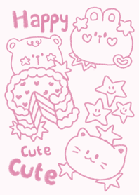 cute cute (pink) : minimon