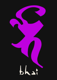 BONJI [bhai] BLACK PURPLE (0802