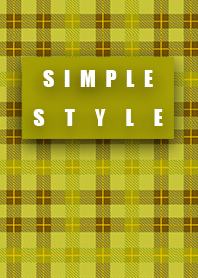 Simple style lucky yellow