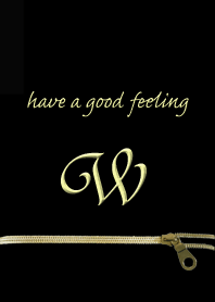 大人かわいい ジッパー イニシャル for W